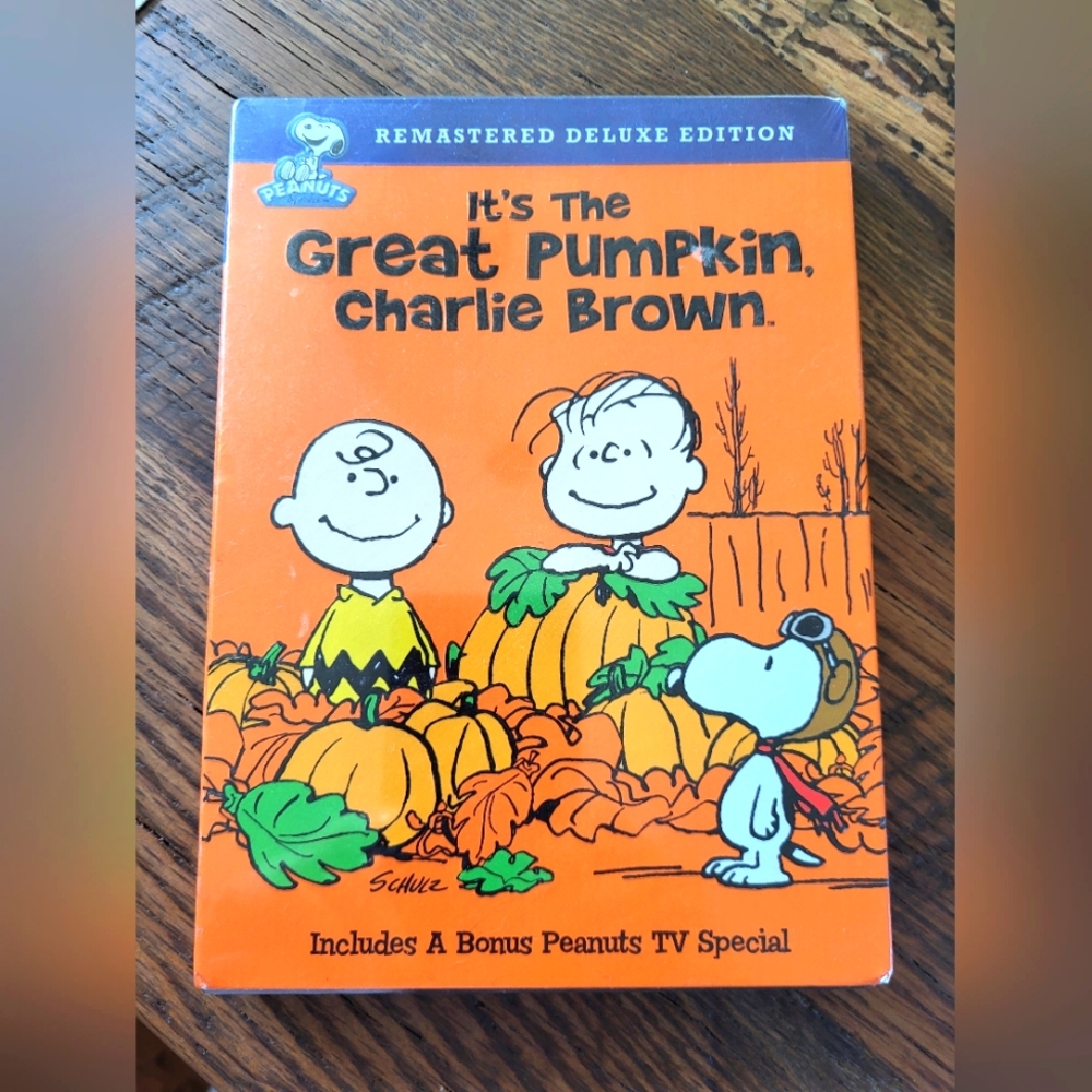 New, Unopened DVD "It's The Great Pumpkin, Charlie Brown" Remastered Deluxe Ed.